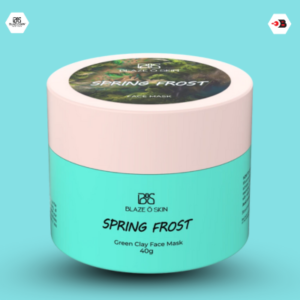 Blaze O Skin Spring frost Green Clay Mask 40gm
