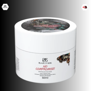 Blaze O Skin White Black Face Mask No Compromise