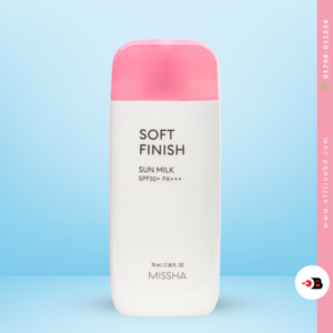Missha Soft Finish Sun Milk SPF50+ sunscreen in Bangladesh