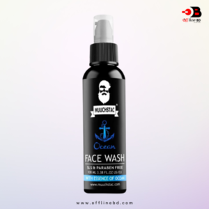 Muuchstac Ocean Facewash for Men – 100ml SLS & Paraben Free