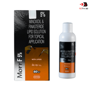 Morr F 5% Minoxidil and Finasteride Solution for hair loss and beard growth in Bangladesh – 60ml