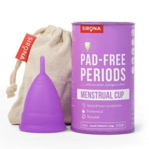 Sirona Reusable Menstrual Cup Large size