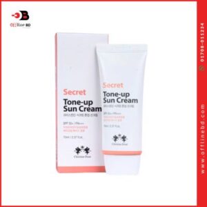 Christian Dean Secret Tone-Up Sun Cream SPF50+ PA+++ for glowing skin (70ml).