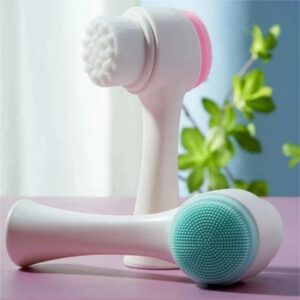 Double Sided Face Cleansing Brush