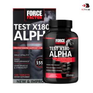 Force Factor Test X180 Alpha V2 testosterone booster tablets for men