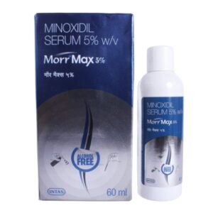 Morr Max 5% Minoxidil Serum Bottle – Alcohol Free