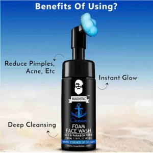 Muuchstac Ocean Foam Facewash for Men – 100ml BD