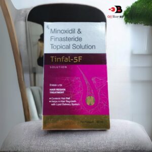 Tinfal 5F 60ml Minoxidil and Finasteride Hair Regrowth Solution