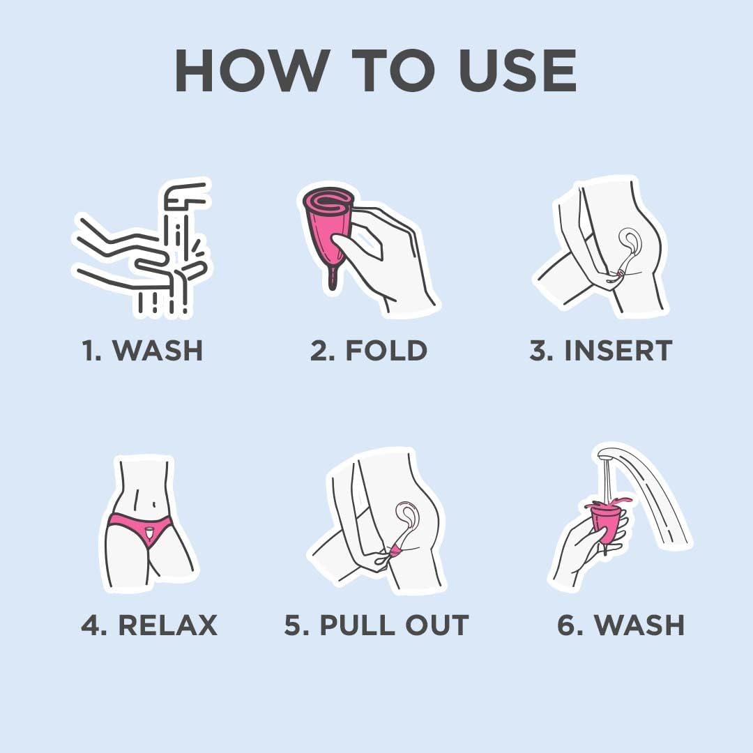 Menstrual Cups how to use