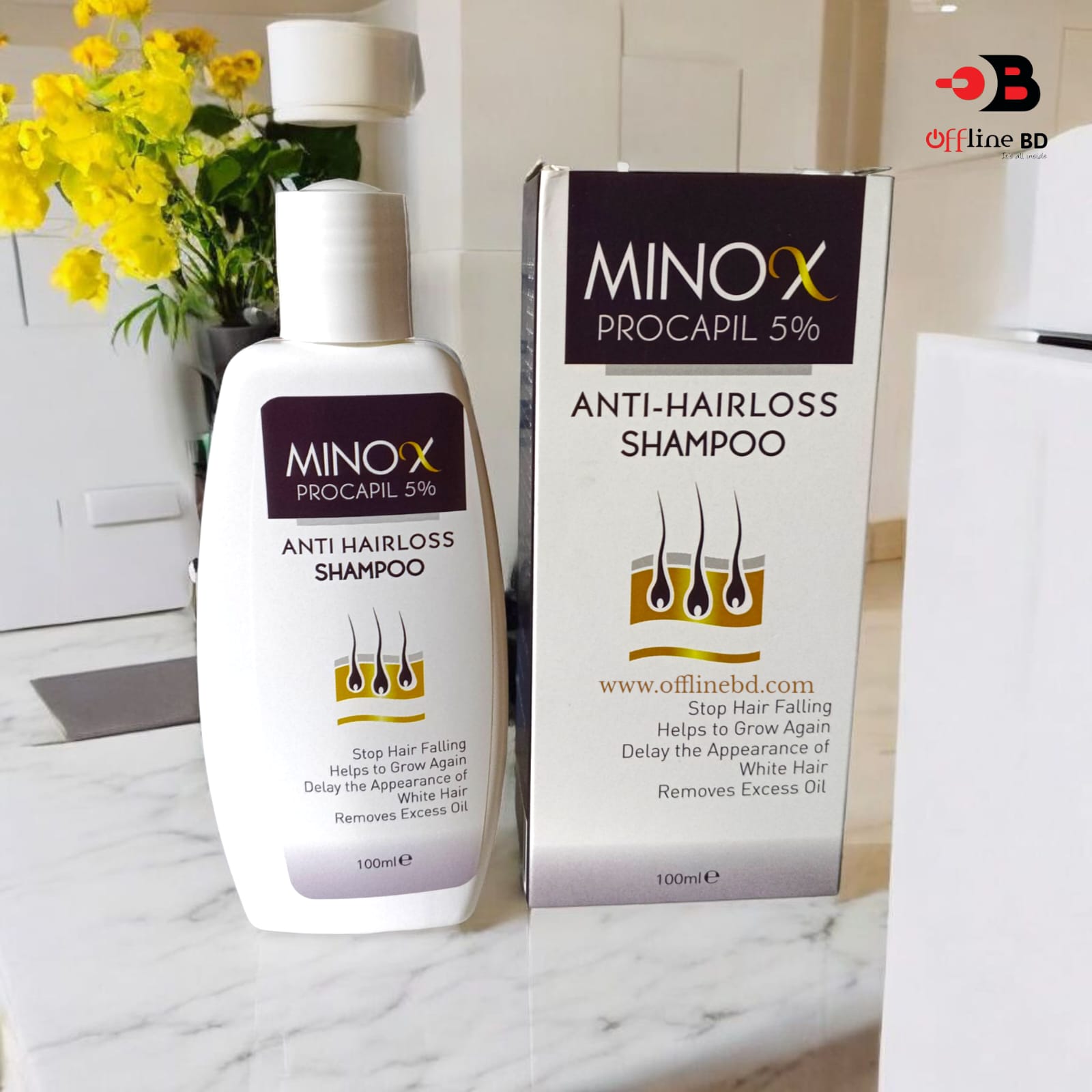 MINOX Procapil 5% Anti Hair Loss Shampoo 100ml