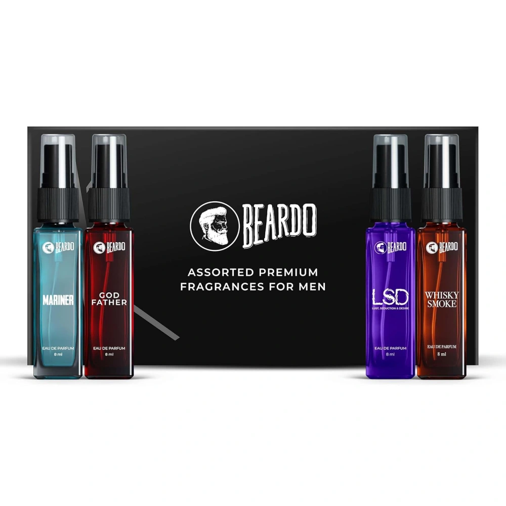 Beardo Assorted Premium for Men Giftset 4x8ml