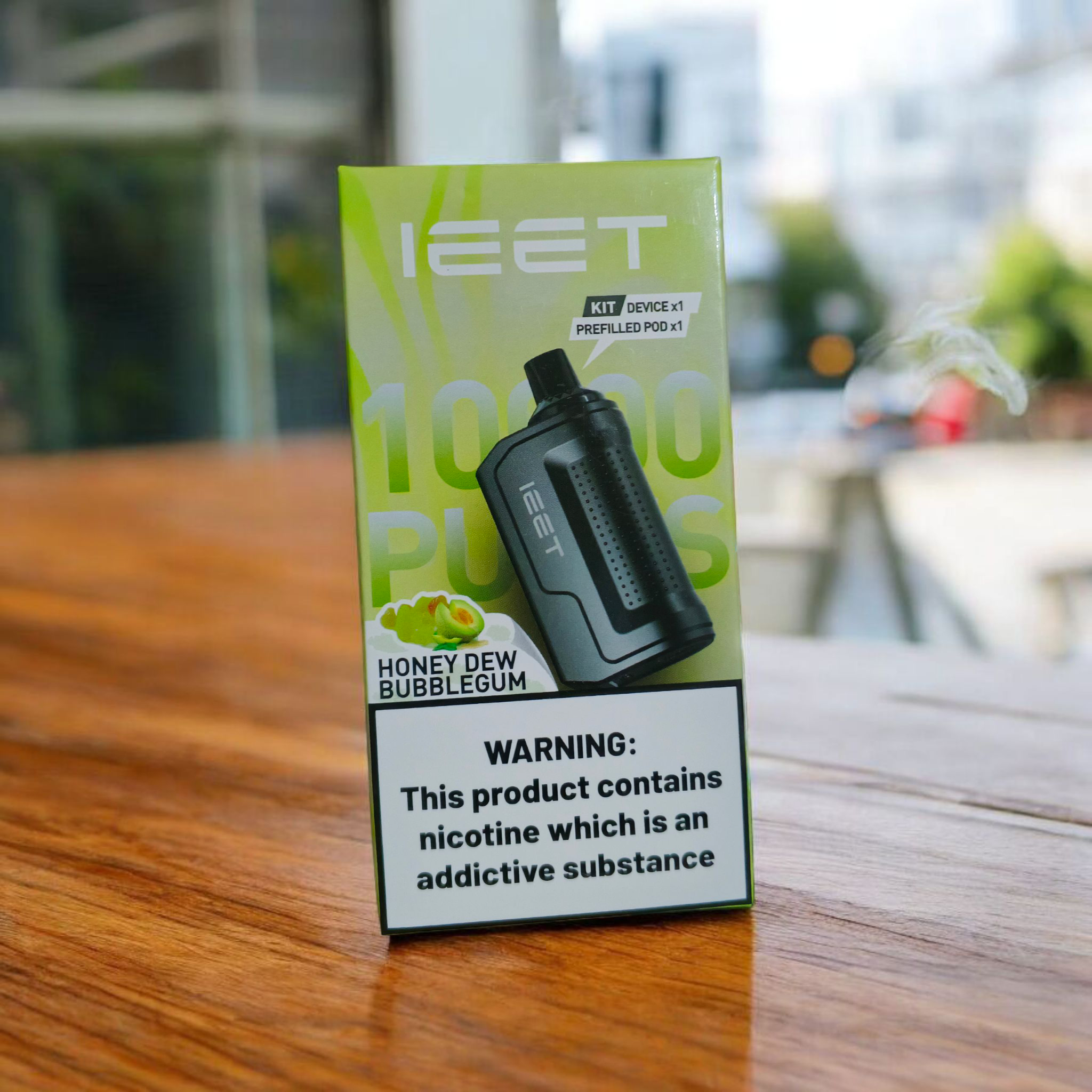 IEET 10000 Puffs Prefilled Pod Kit | Rechargeable & Leak-Proof Full Kit Vape  - Offline BD