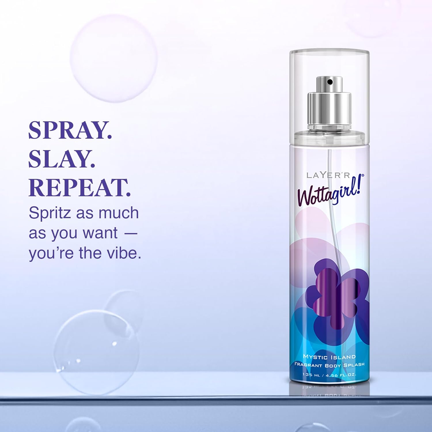 Layer'r Wottagirl Body Spray, Mystic Island