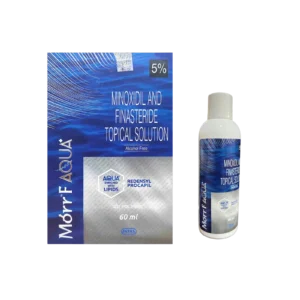 Morr F Aqua 5% Minoxidil & Finasteride Topical Solution – 60ml