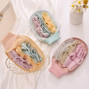 Soft Exfoliating Bath Towel Glove