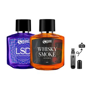 Beardo Best Selling Perfume Duo Whisky Smoke & LSD