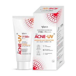 IPCA Acne-UV Silicone Sunscreen Gel SPF 50+ PA++++ 50g