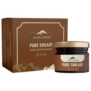 Rasayanam Pure Himalayan Shilajit Resin – 20 gm