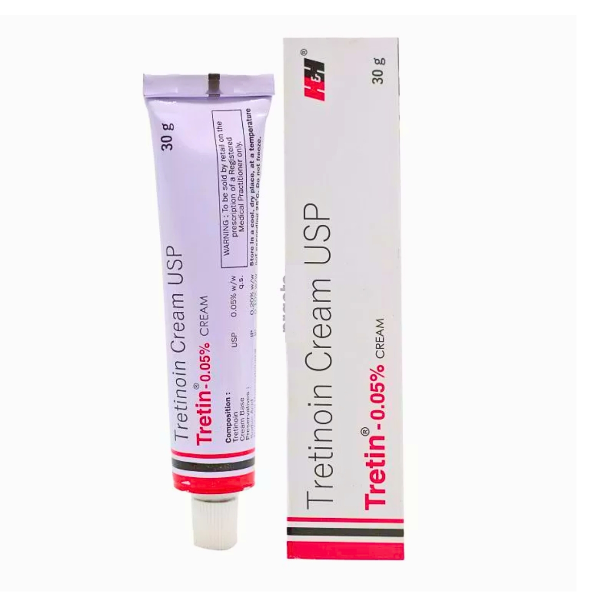 Tretinoin Tretin 0.05% Cream 30g