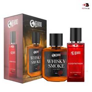 Beardo Men's Whisky Smoke & Godfather Perfume Combo (50 Ml X 2)