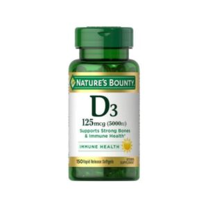 Nature's Bounty Vitamin D3 5000IU