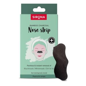 Sirona Blackhead Remover Bamboo Charcoal Nose Strips