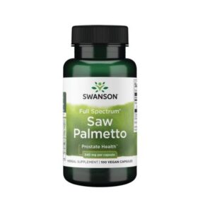 Swanson Saw Palmetto 540mg 100 Capsules
