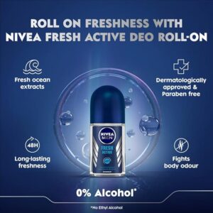 Nivea Fresh Active Deodorant Roll On