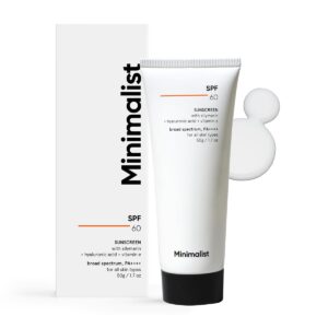 Minimalist Sunscreen SPF 60 PA++++ – 50g