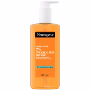 Neutrogena Clear & Defend Facial Wash with 2% Salicylic Acid – 200ml