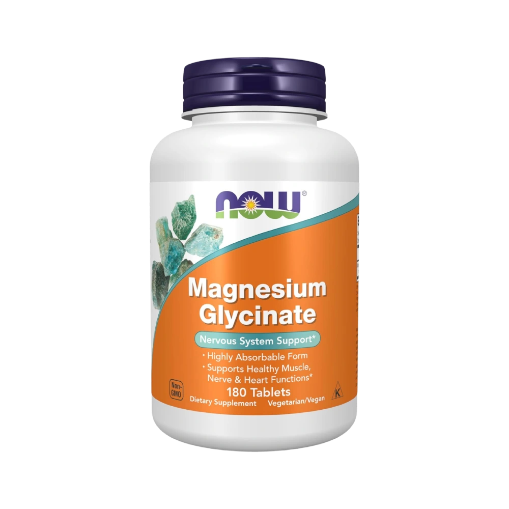 NOW Magnesium Glycinate 180 Tablets