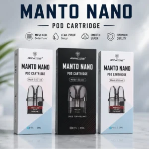 RINCOE MANTO NANO POD CARTRIDGES & Liquid Combo