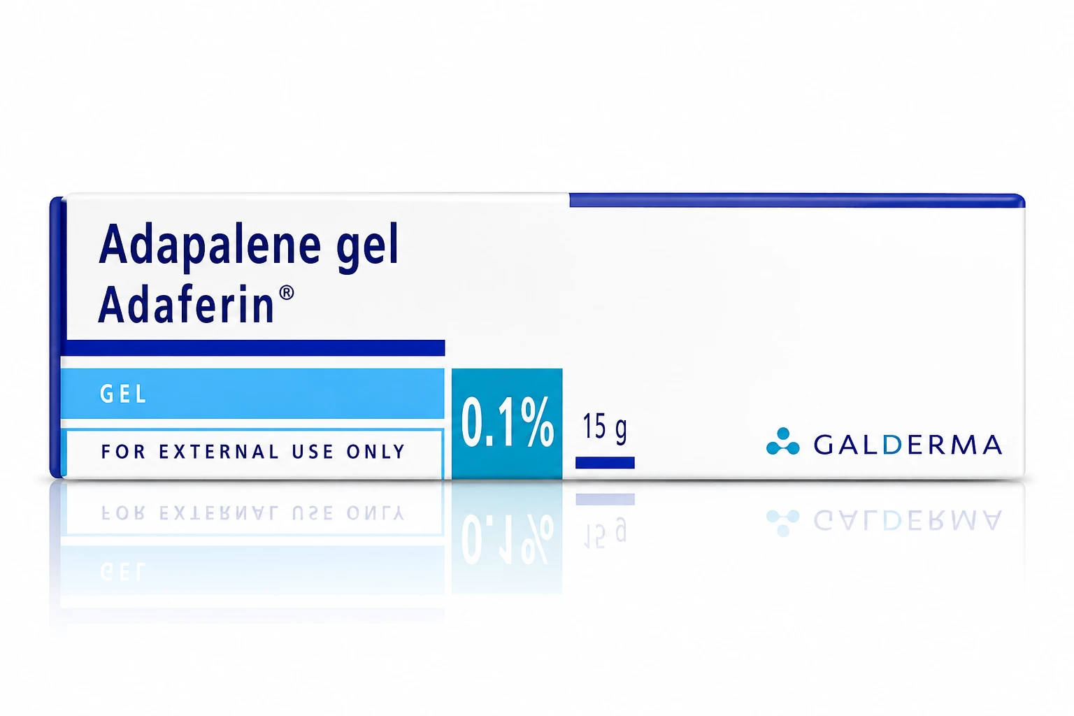 Adaferin Adapalene Gel 0.1% 15g by Galderma for acne treatment price in Bangladesh | OFFLINE BD