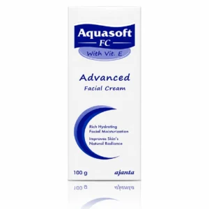Aquasoft FC Cream Advanced Facial with Vitamin E 100g for deep facial moisturization - Offline BD Bangladesh