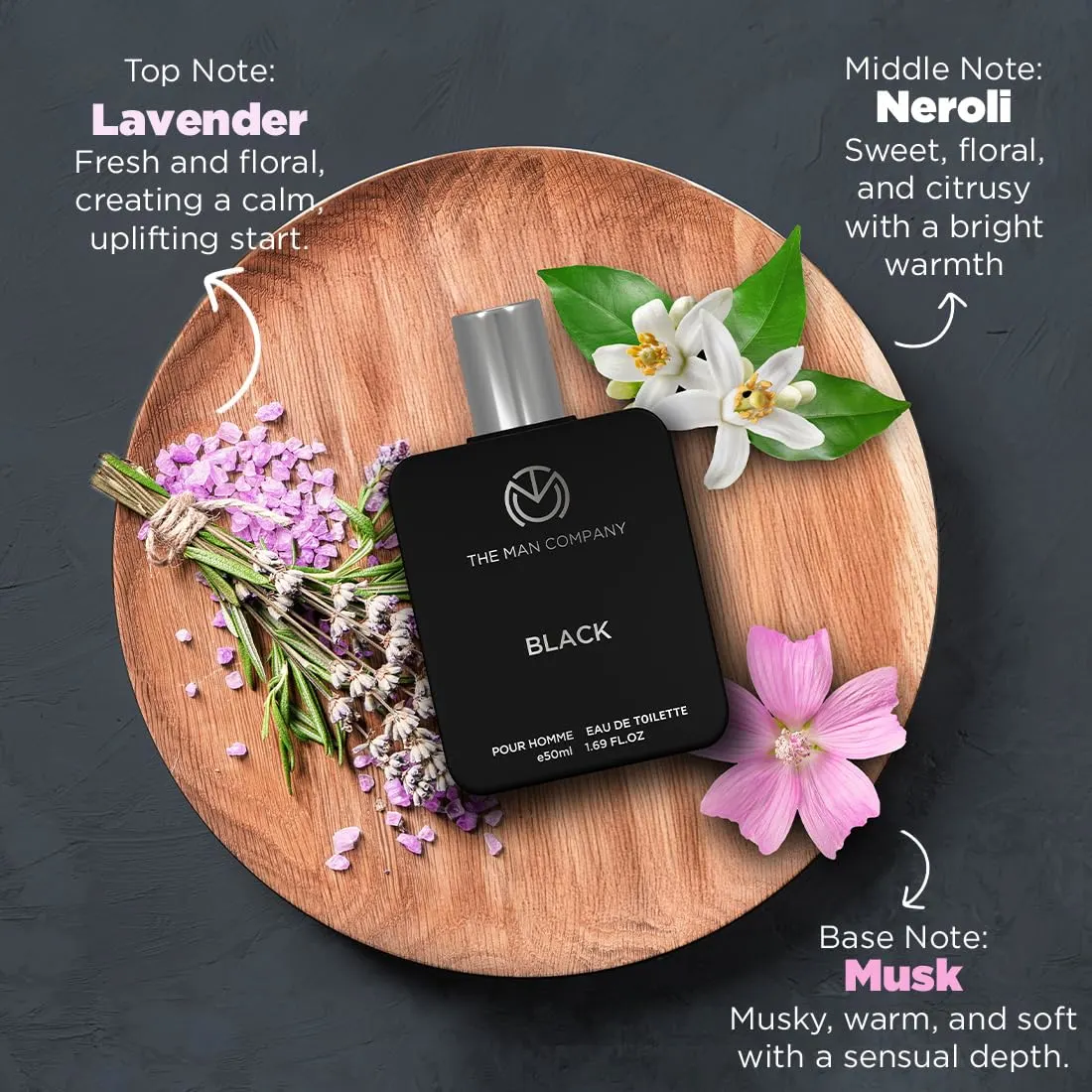 Buy The Man Company Black Perfume for Men 50ml Online Bangladesh