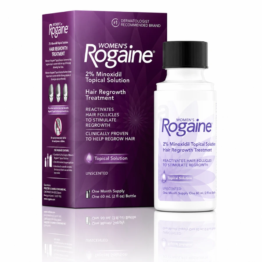 Women's Rogaine 2% Minoxidil Topical Solution 60ml Hair Regrowth Treatment Price in Bangladesh | Offline BD